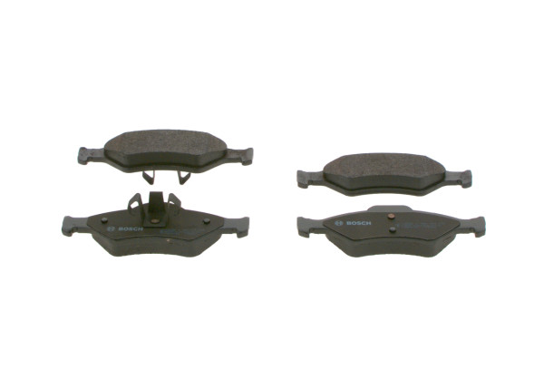 Brake Pad Set, disc brake - 0986424645 BOSCH - 1130715, 1E123323Z, YS6J2K021-AA